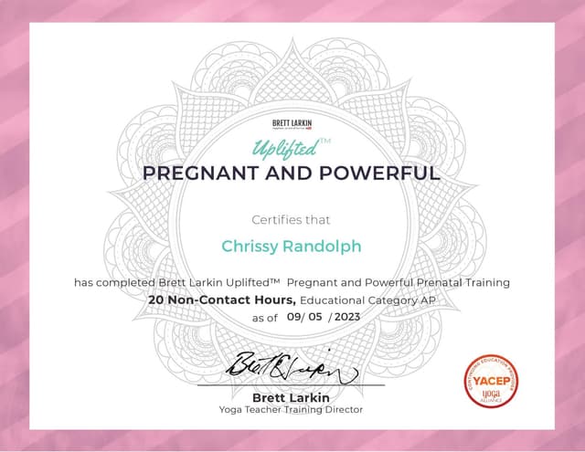 Pregnant and Powerful